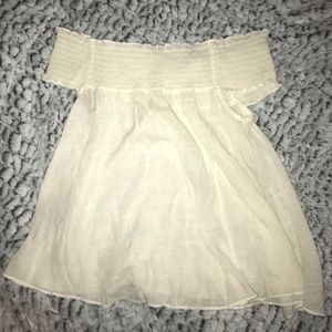 Off the shoulder shirt